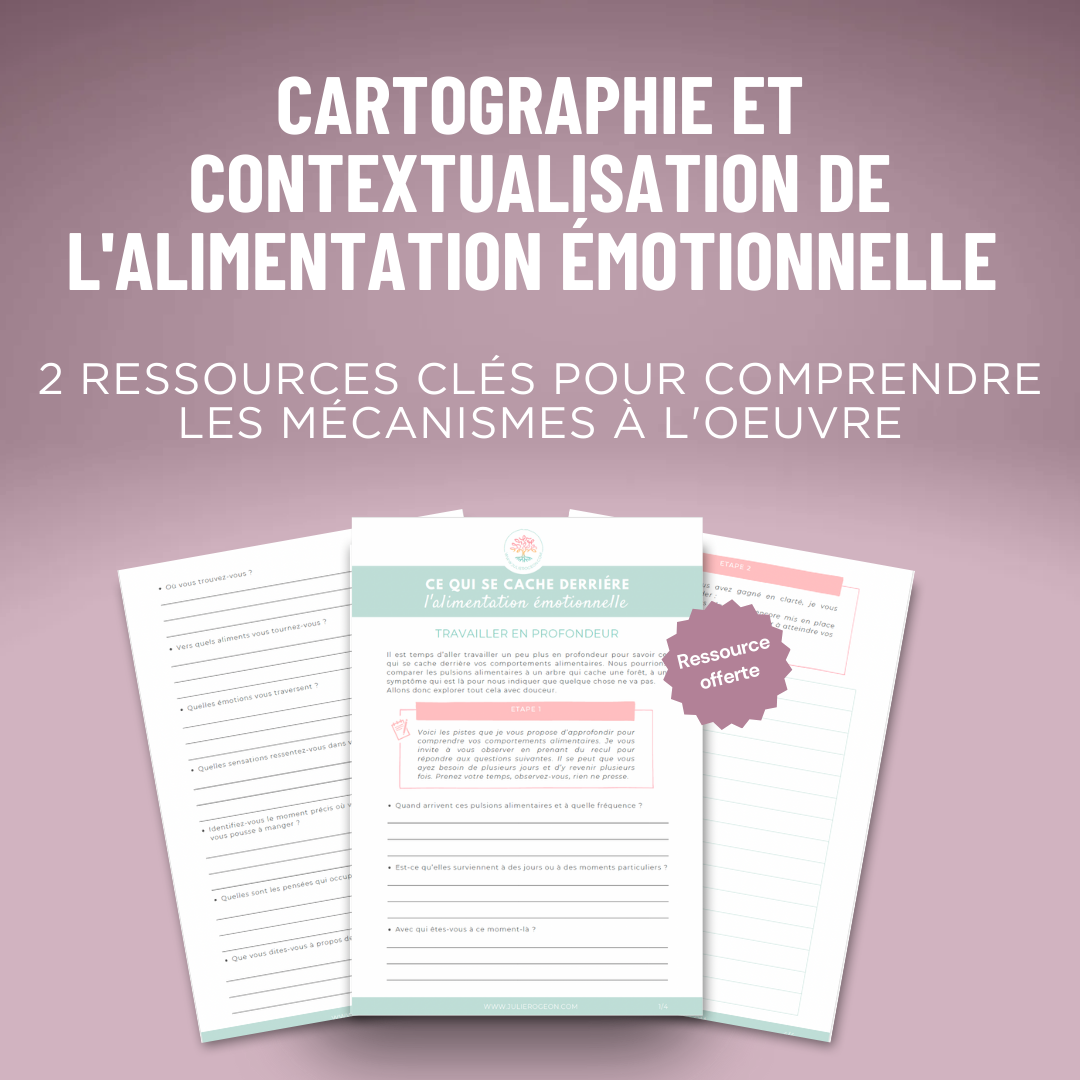 Alimentation émotionnelle Julie Rogeon